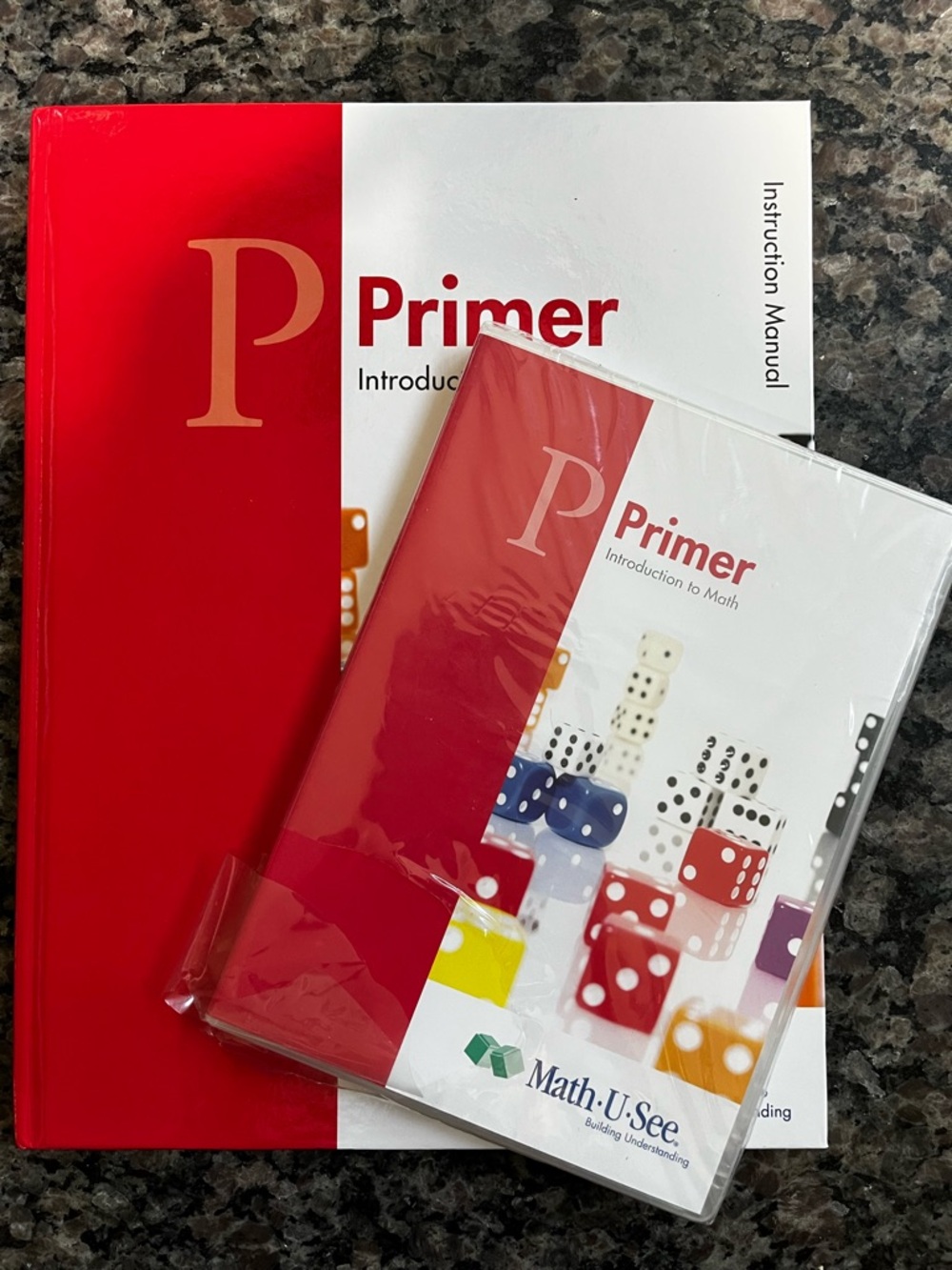 Math-U-See Primer Math Curriculum Set - instruction manual and dvd. Brand new